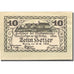 Geldschein, Österreich, Krems, 10 Heller, château, 1920 UNZ- Mehl:FS 648a