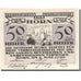 Banconote, Austria, Horn, 50 Heller, château 1920-06-04, SPL Mehl:FS 397IIa