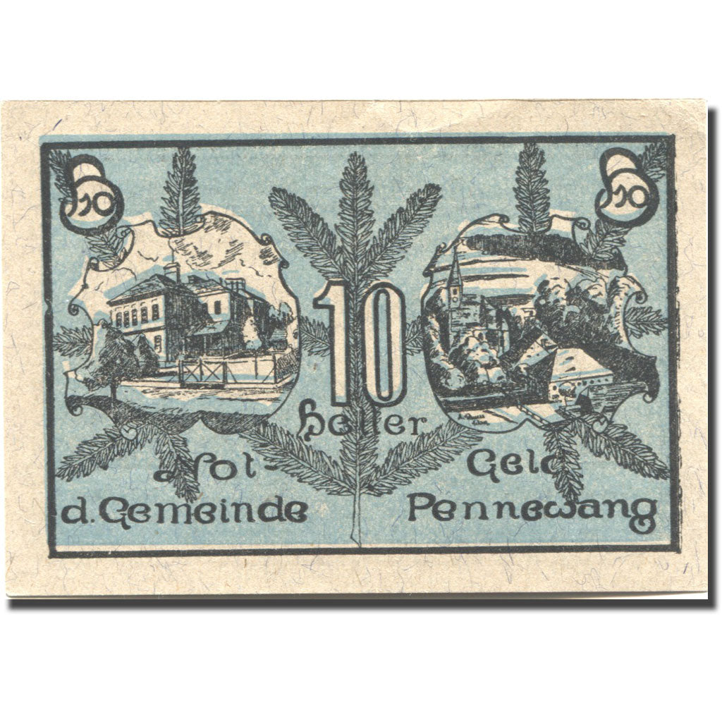 Billet, Autriche, Pennewang, 10 Heller, village 1920-12-31, SUP Mehl:FS 727a