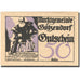 Banconote, Austria, Rot, 50 Heller, chevalier 1, 1920 SPL lila Mehl:FS 246IId