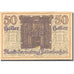 Banconote, Austria, Peuerbach, 50 Heller, château, 1920 SPL Mehl:FS 742Ia