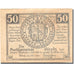 Nota, Áustria, Ybbsitz, 50 Heller, village, 1920 AU(55-58) Mehl:FS 1260
