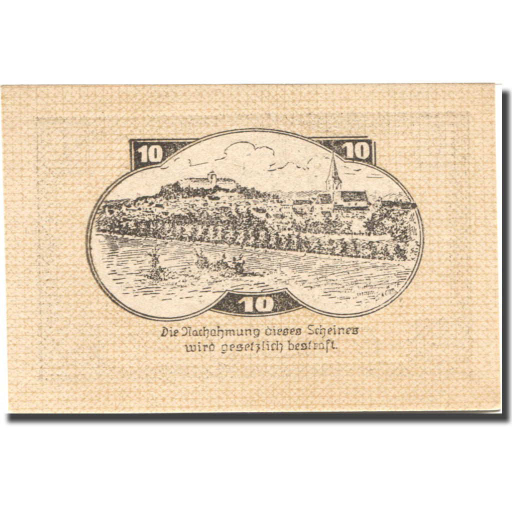Banconote, Austria, Weitra, 10 Heller, village 1920-05-07, SPL Mehl:FS 1166b