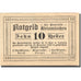 Banconote, Austria, Kleinmünchen, 10 Heller, Eglise, 1920 SPL Mehl:FS 456a