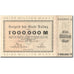 Banconote, Germania, Pasing, 1 Million Mark, valeur faciale 1923-08-30 SPL