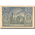 Geldschein, Österreich, Hofkirchen, 20 Heller, château, 1920 UNZ Mehl:FS 386Id2