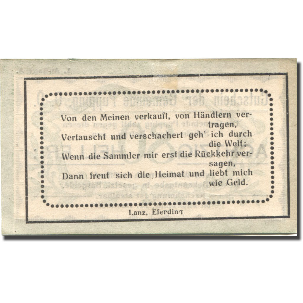Banconote, Austria, Pupping, 80 Heller, valeur faciale, SPL-, Mehl:FS 792Ia