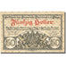 Banconote, Austria, Steinbach, 50 Heller, Blason 1920-12-31, SPL  Mehl:FS 1025