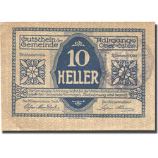 Banconote, Austria, Adlwang, 10 Heller, village 1920-12-31, SPL- Mehl:FS 5a