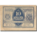 Banconote, Austria, Adlwang, 10 Heller, village 1920-12-31, SPL- Mehl:FS 5a