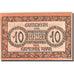 Nota, Áustria, Raab, 10 Heller, valeur faciale, 1920 UNC(63)  Mehl:FS 805Ia