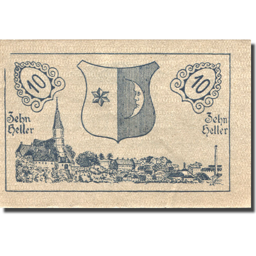 Banconote, Austria, Hofen, 20 Heller, Blason 1920-12-31, SPL Mehl:FS 594c