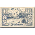 Geldschein, Österreich, Grünau, 10 Heller, montagne, 1920 UNZ- Mehl:FS 300b