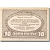 Banknot, Austria, Spital am Pyhrn, 10 Heller, village, 1921, 1921-03-31