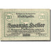 Banconote, Austria, Windischgarsten, 20 Heller, Blason, 1920 SPL Mehl:FS 1245IIc