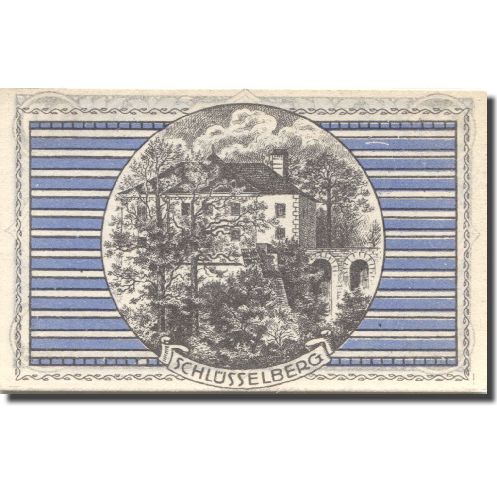 Geldschein, Österreich, Parz, 20 Heller, manoir, 1920 UNZ- Mehl:FS 721a