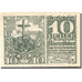 Geldschein, Österreich, Hinterstoder, 10 Heller, Monument, 1920 UNZ Mehl:FS 377f