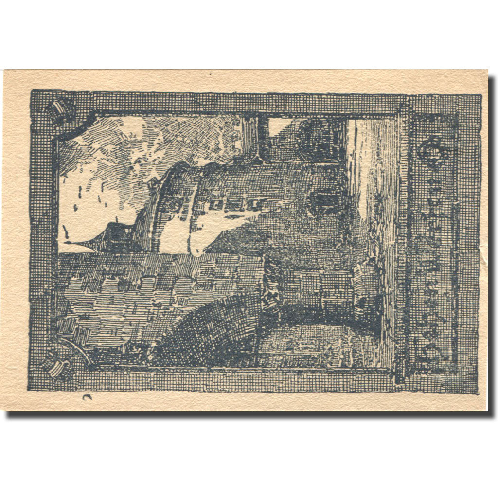 Geldschein, Österreich, Werfen, 10 Heller, château, 1920 VZ+ Mehl:FS 1173a
