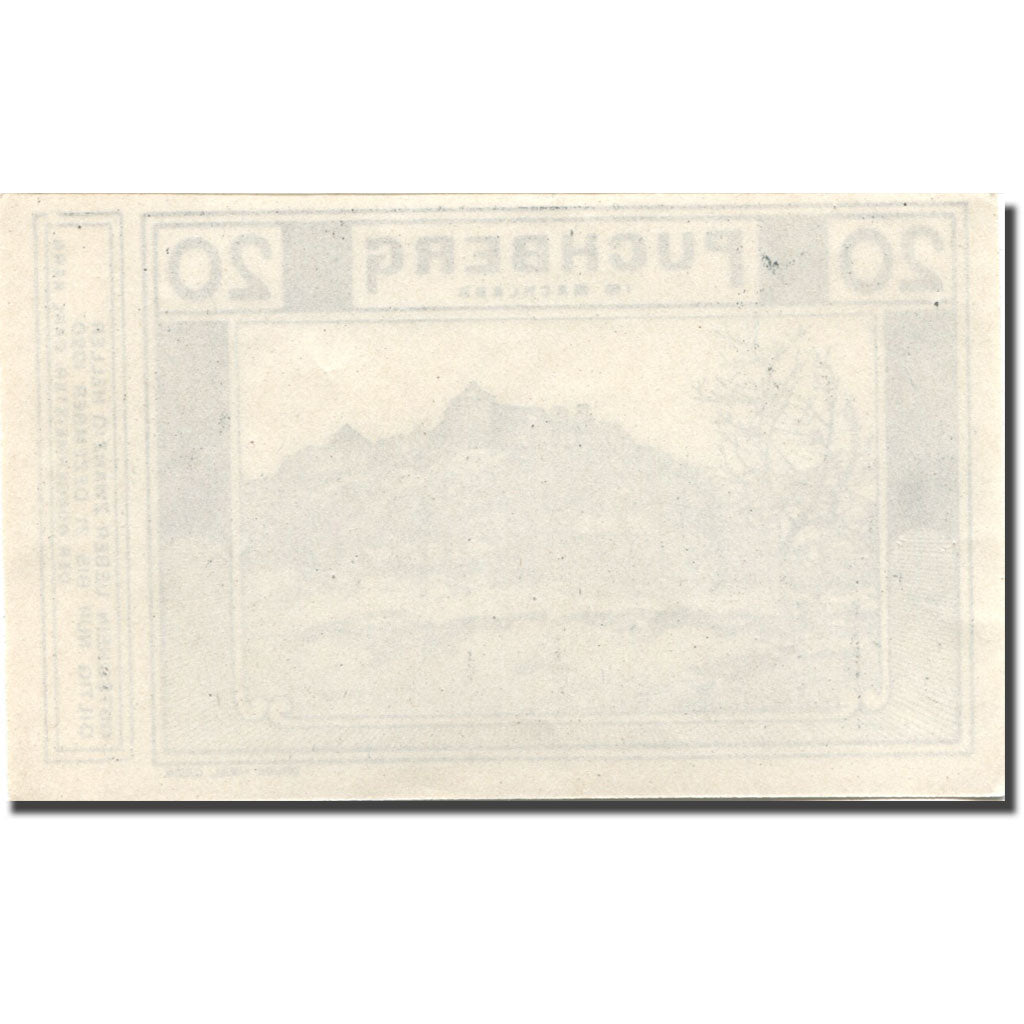 Billet, Autriche, Puchberg, 20 Heller, château 1920-12-31, SPL Mehl:FS 787Ia