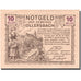 Billet, Autriche, Ollersbach, 10 Heller, agriculteur, 1920, SPL Mehl:FS 709a