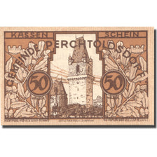 Billet, Autriche, Perchtoldsdorf, 50 Heller, château, 1920 SPL Mehl:FS 728