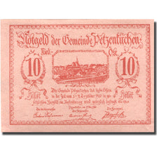 Banconote, Austria, Petzenkirchen, 10Heller, village, 1920 pink SPL Mehl:FS 740a