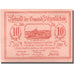 Banconote, Austria, Petzenkirchen, 10Heller, village, 1920 pink SPL Mehl:FS 740a