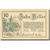 Geldschein, Österreich, Grafendorf, 10 Heller, Eglise, 1920 UNZ- Mehl:FS 682a