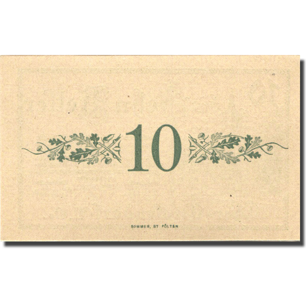 Geldschein, Österreich, Grafendorf, 10 Heller, Eglise, 1920 UNZ- Mehl:FS 682a