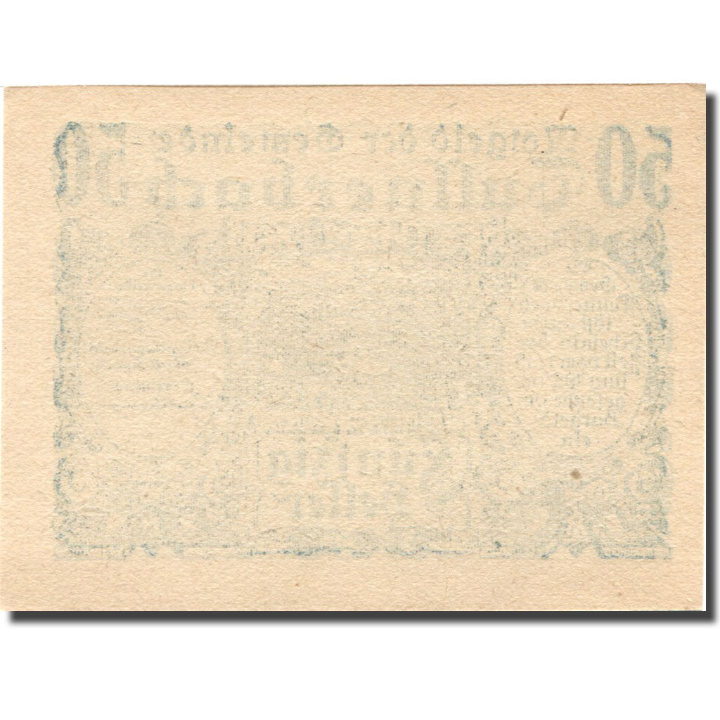 Banconote, Austria, Tullnerbach, 50 Heller, Forêt, 1920, SPL Mehl:FS 1084