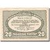 Billet, Autriche, Spital am Pyhrn, 20 Heller, montagne, 1921 SPL Mehl:FS 1007Ia