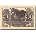 Geldschein, Österreich, Kirchberg, 10 Heller, cheval, 1920 UNZ- Mehl:FS 443a