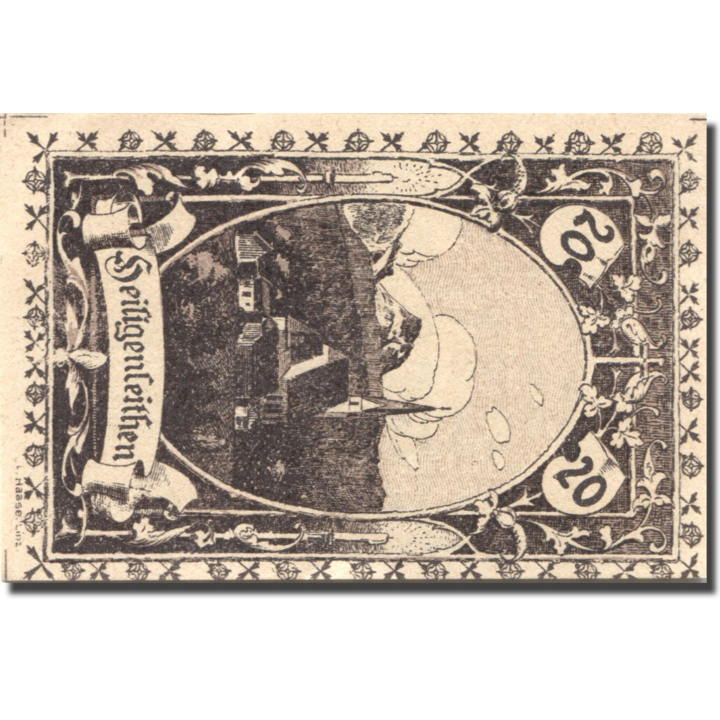 Geldschein, Österreich, Pettenbach, 20 Heller, Eglise, 1920 UNZ- Mehl:FS 738