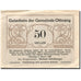 Banconote, Austria, Ottnang, 50 Heller, Mine 1920-12-31, BB+ Mehl:FS 718a