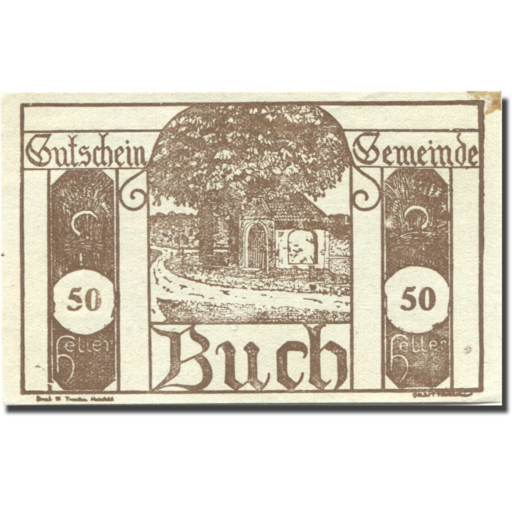 Banconote, Austria, Buch, 50 Heller, chemin, 1920, 1920-10-30, SPL, Mehl:FS 113b
