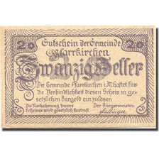 Banconote, Austria, Pfarrkirchen 20 Heller, village, 1920 SPL Mehl:FS 744Ic