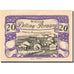 Banconote, Austria, Palting-Perwang, 20 Heller, village, 1921 SPL Mehl:FS 720a3