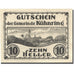 Geldschein, Österreich, Kühnring, 10 Heller, Eglise, 1920 UNZ- Mehl:FS 489f