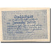 Banconote, Austria, Untergaisbach, 20 Heller, château, 1920 SPL Mehl:FS 1094b