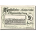 Banconote, Austria, Sigmundsherberg, 50 Heller, paysage, 1920 SPL Mehl:FS 998a