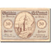 Banconote, Austria, St Leonhard am Walde, 50Heller Eglise, 1920 SPL Mehl:FS 902c