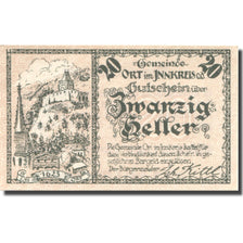 Banconote, Austria, Ort im Innkreis, 20 Heller, château, 1920 SPL Mehl:FS 711a