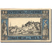 Nota, Áustria, Thalheim bei Wels, 20 Heller, paysage, 1920 SUP Mehl:FS 1066