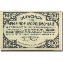 Geldschein, Österreich, Leopolschlag, 10 Heller, Monument, 1920 UNZ Mehl:FS 516