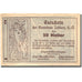 Banconote, Austria, Zeillern, 50 Heller, personnage, 1920 SPL Mehl:FS 1263b