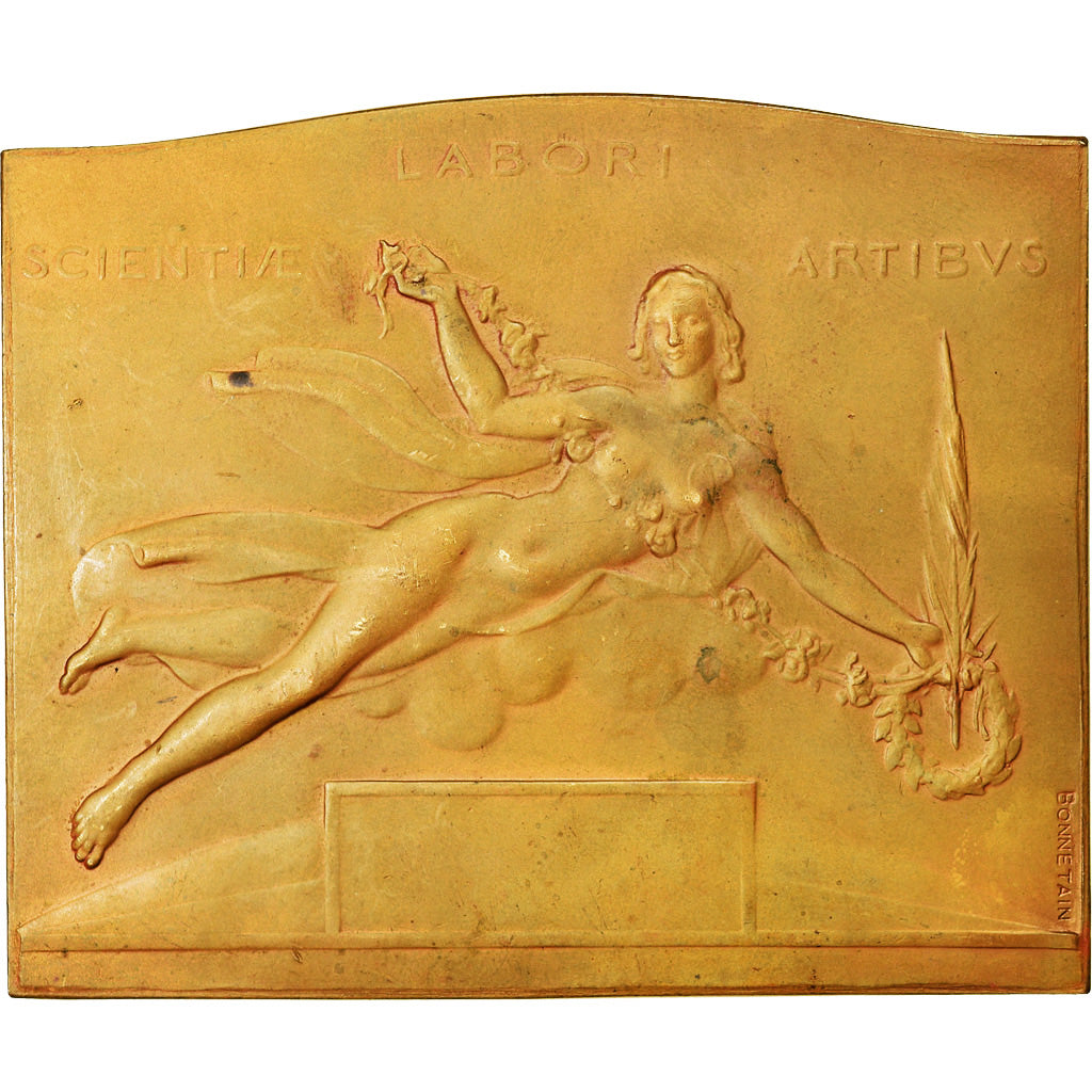 Bélgica, Medal, Exposition Universelle de Bruxelles, 1935, Bonnetain