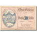 Banconote, Austria, St Pölten, 30 Heller, Monument, 1920 SPL Mehl:FS 933II