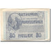 Banconote, Austria, Mauerkirchen, 80 Heller, Blason, 1920 BB+  Mehl:FS 598IIa
