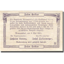 Banconote, Austria, Brunnenthal, 10 Heller, gare1920-12-15, SPL, Mehl:FS 111a