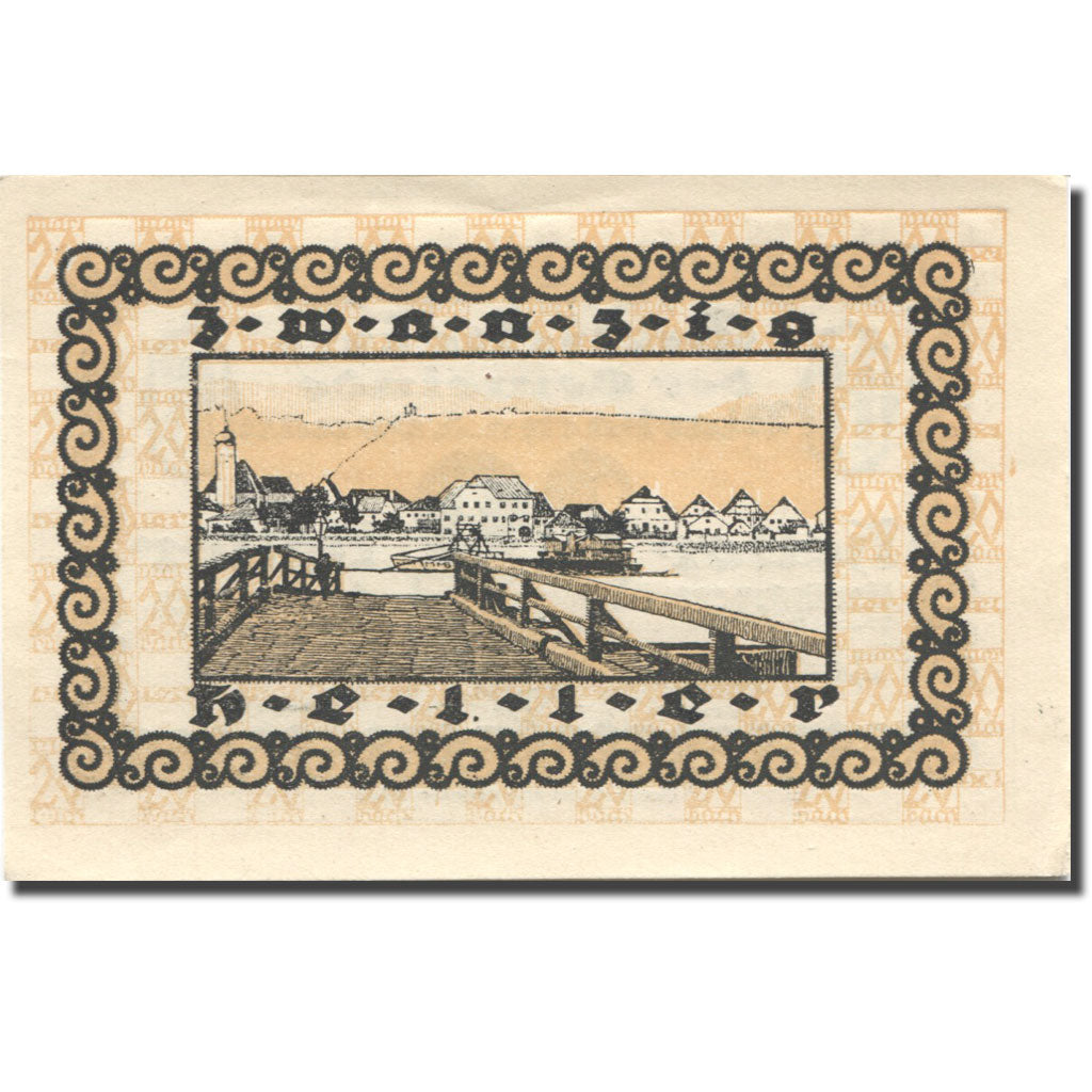 Geldschein, Österreich, Marbach a/d Donau, 20 Heller, Port, UNZ- Mehl:FS 579II